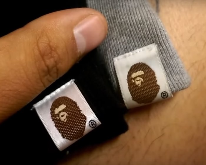 Бирки гориллы Bape