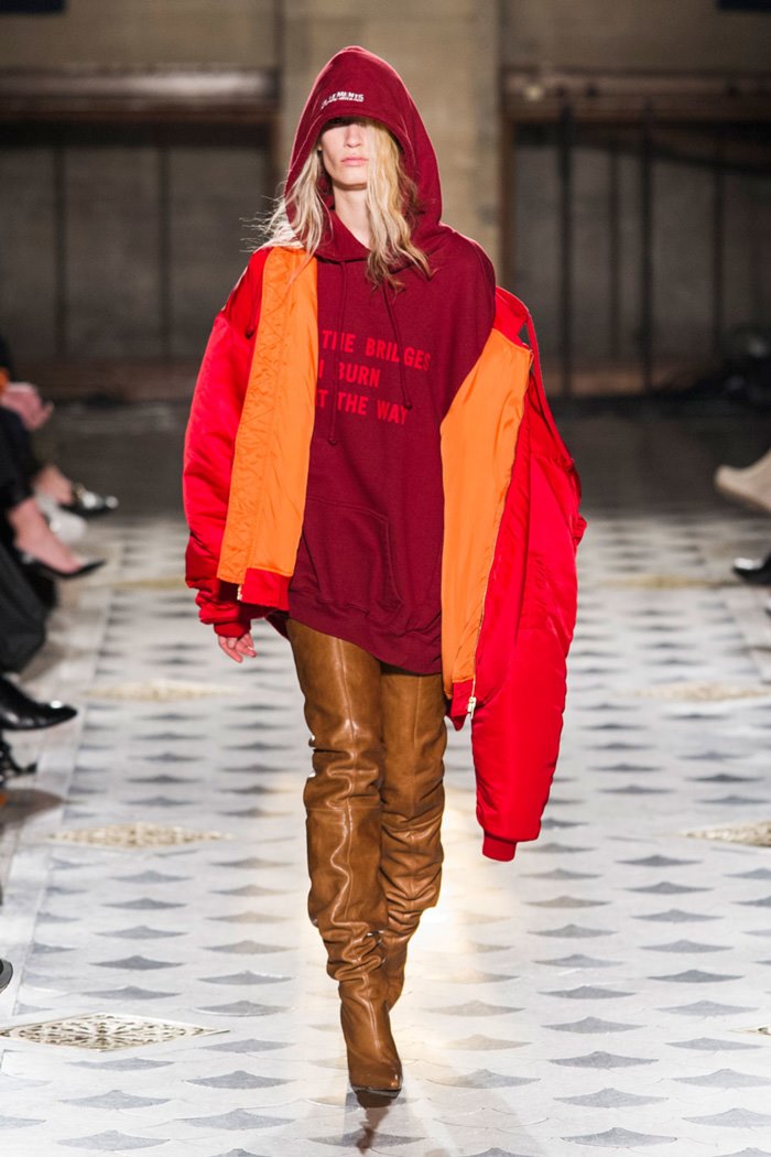 Последний показ Vetements
