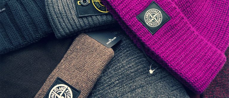 shapka stone island fake